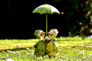 Gartenfiguren Enten